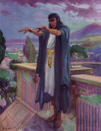 The curse of Arbaces by after Frederick Coffay Yohn