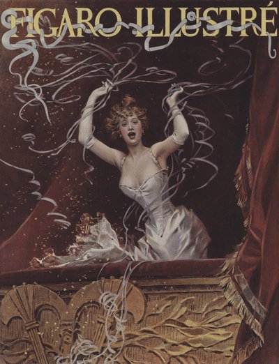 Streamers. Cover of Le Figaro Illustre, March 1894 by after Frederik Hendrik Kaemmerer