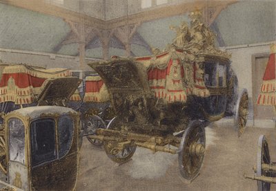 Carriage of Charles X Coronation, 1825 by after French Photographer