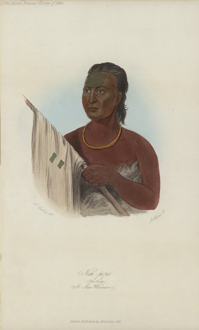 Nah-pope, The Soup, A Sac Warrior by after George Catlin