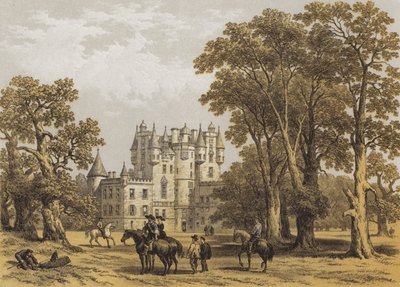 Glammis Castle, Forfarshire by after George Cattermole