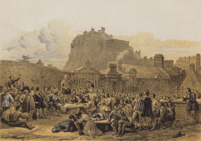 Greyfriars Churchyard, Signing of the Covenant by after George Cattermole