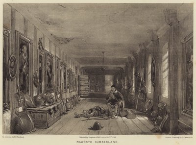 Naworth, Cumberland by after George Cattermole