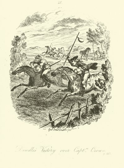 Illustration for Launcelot Greaves by after George Cruikshank