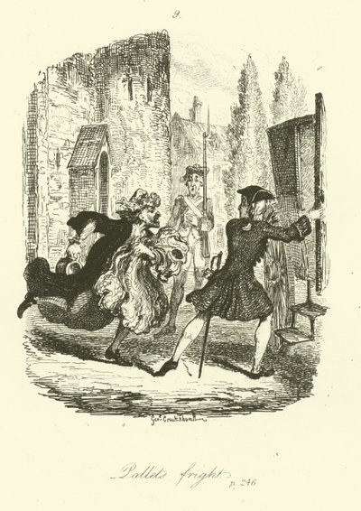 Illustration for Peregrine Pickle by after George Cruikshank