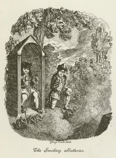 Illustration for Tristram Shandy by after George Cruikshank