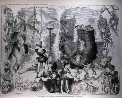 Scenes from the Drury Lane and Covent Garden Pantomimes by after George Cruikshank