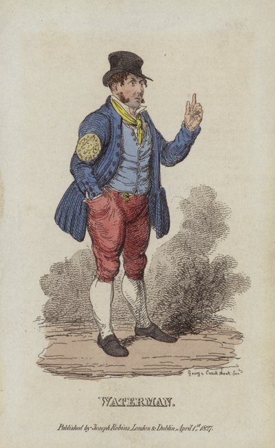 Waterman by after George Cruikshank