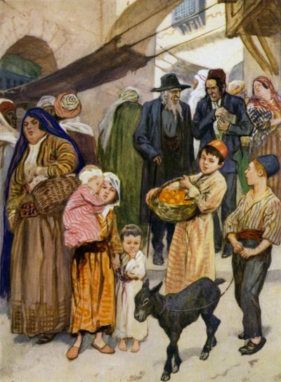 Little Jewish Folk by after Gordon Frederick Browne