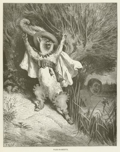 Puss-in-Boots by Gustave after Dore