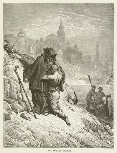 The Ancient Mariner by Gustave after Dore