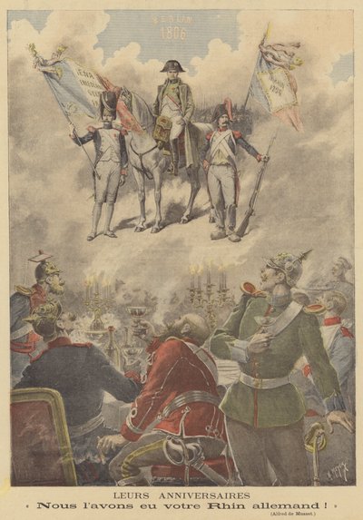 25th Anniversary of the Franco-Prussian War by after Henri Meyer