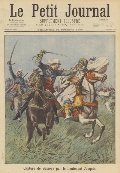 Capture of Samory Toure by Lieutenant Jacquin by after Henri Meyer