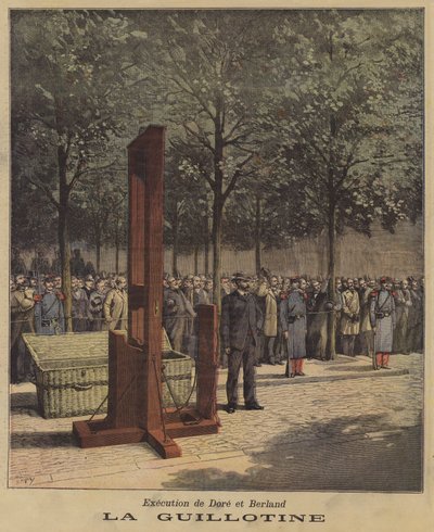 Execution of Dore and Berland by after Henri Meyer
