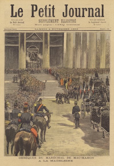 Funeral of Marshal MacMahon by after Henri Meyer