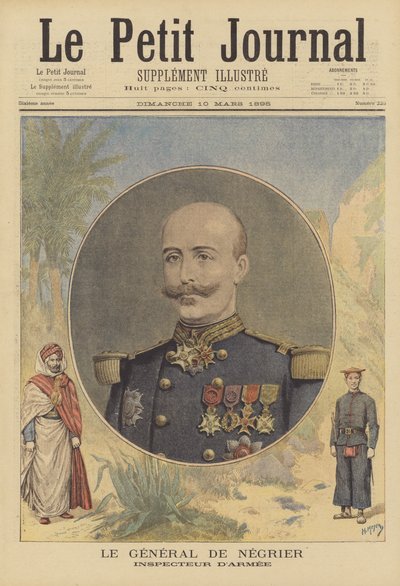 General de Negrier, Inspector of the French Army by after Henri Meyer