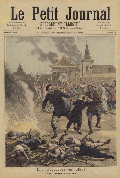 Massacres in China by after Henri Meyer