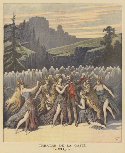 Rip, Operetta at the Theatre de la Gaite by after Henri Meyer