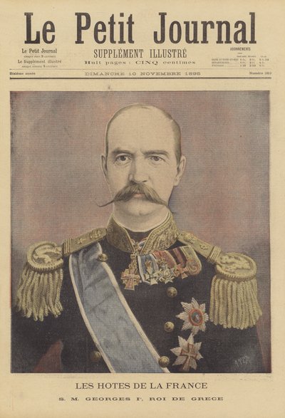 Royal Visitors to France: George I, King of Greece by after Henri Meyer