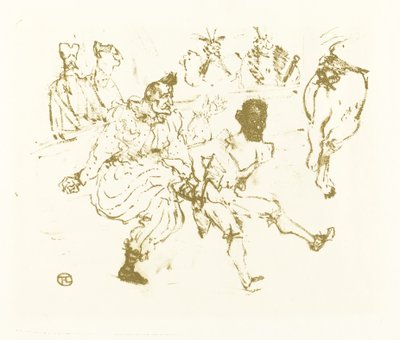 Footit and Chocolat by after Henri de Toulouse Lautrec