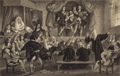 Temple Revels before Charles the Second by James Stephanoff