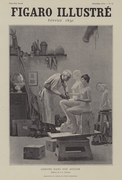 Gérôme in His Studio by after Jean Leon Gerome