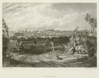 Madrid by after John Frederick Lewis