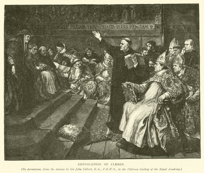 Convocation of Clergy by after John Gilbert
