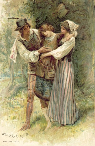 Illustration for As You Like It by after John Henry Frederick Bacon