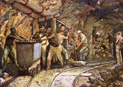 In a Kimberley Diamond Mine by after John Henry Frederick Bacon