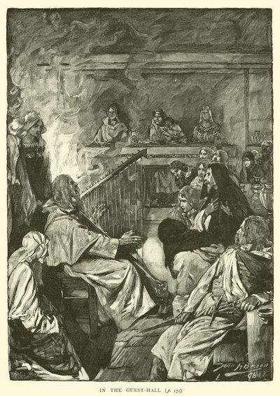 In the Guest-Hall by after John Henry Frederick Bacon