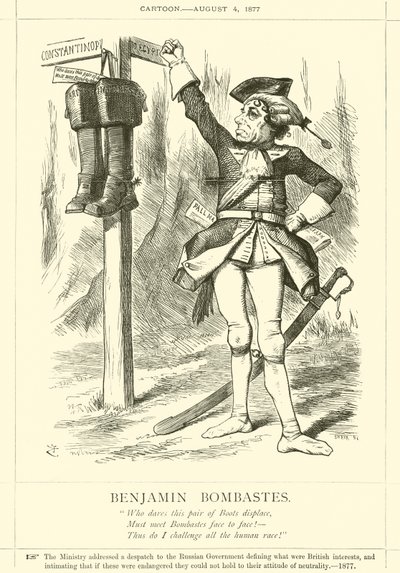 Benjamin Bombastes by after John Tenniel