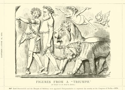 Figures from a Triumph by after John Tenniel