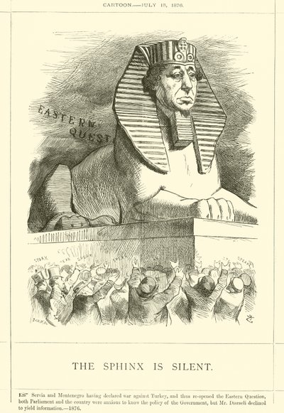 The Sphinx is Silent by after John Tenniel
