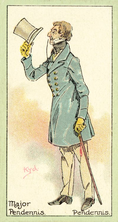 Major Pendennis, Pendennis by after Joseph Clayton Clarke