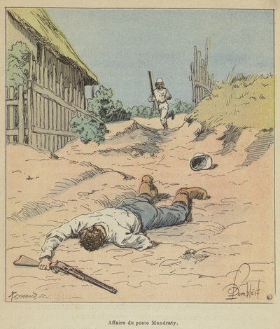 Mandraty Post Affair by after Louis Charles Bombled