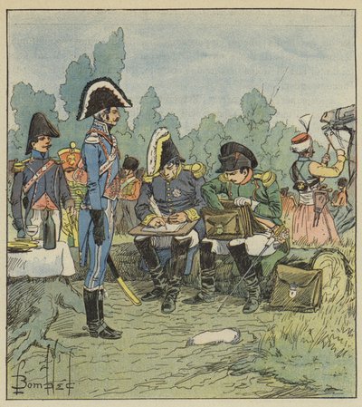 Berthier took note of it by after Louis Charles Bombled
