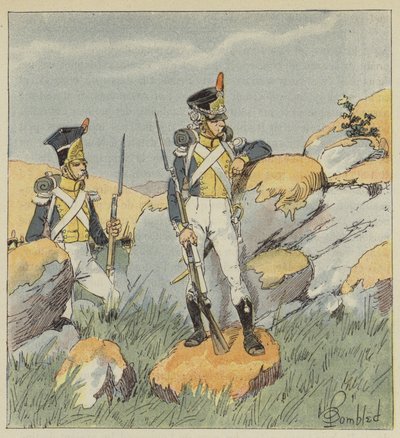 Polish Infantry, Vistula Regiment, Fusilier and Grenadier by after Louis Charles Bombled