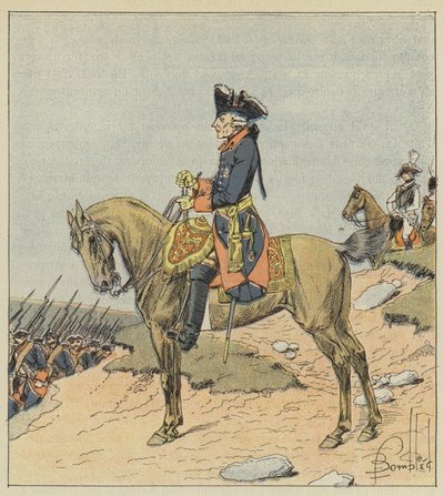 The Great Frederick by after Louis Charles Bombled