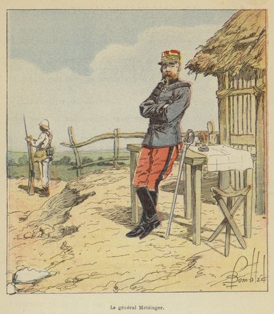 General Metzinger by after Louis Charles Bombled
