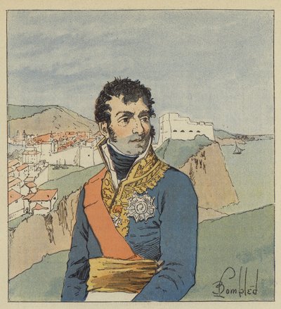 Marshal Marmont by after Louis Charles Bombled