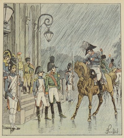 The two emperors got wet because of him by after Louis Charles Bombled