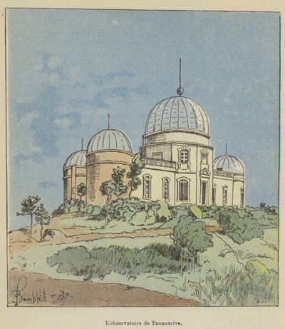 The Observatory of Tananarive by after Louis Charles Bombled