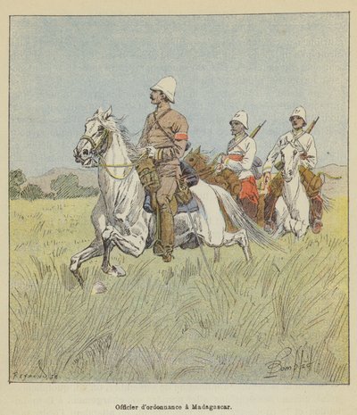 Ordnance Officer in Madagascar by after Louis Charles Bombled