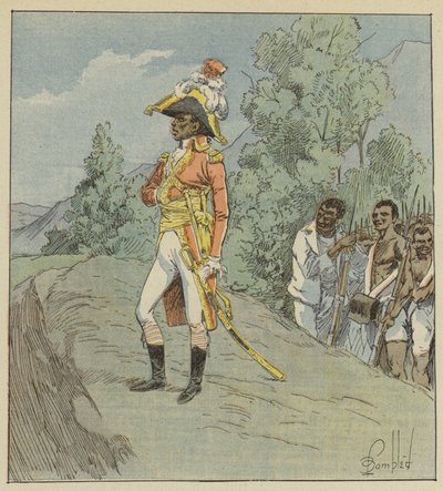 Toussaint was not a man without merit by after Louis Charles Bombled
