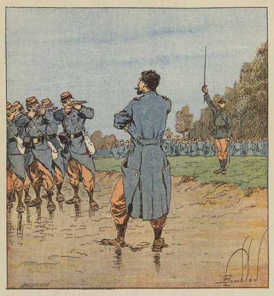 An Execution at the 17th Corps by after Louis Charles Bombled