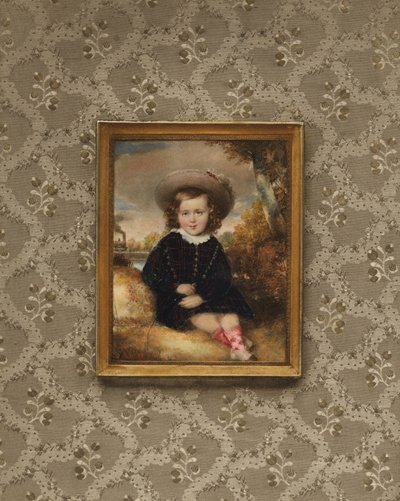 Portrait of Johann II, Prince of Liechtenstein, as a child, 1844 by after Moritz Michael Daffinger