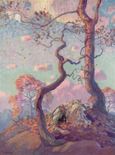 Illustration for Rip Van Winkle by after Newell Convers Wyeth