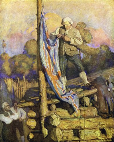Illustration for Treasure Island by after Newell Convers Wyeth