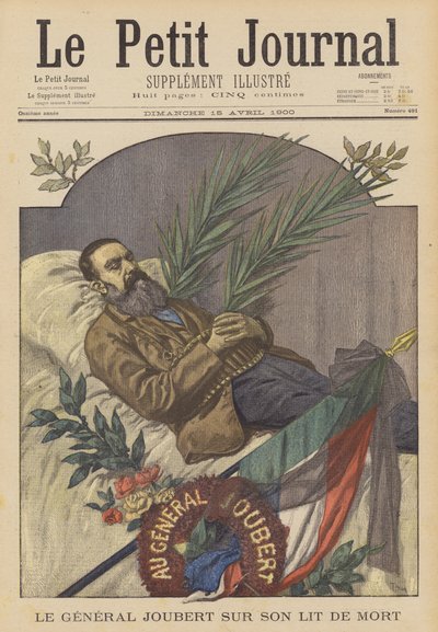 Boer General Piet Joubert on his Deathbed, Pretoria, South Africa by after Oswaldo Tofani